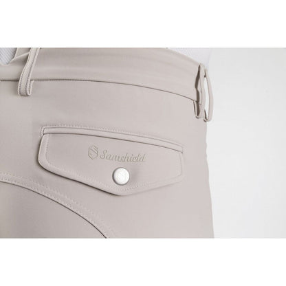 Pantalones para Montar para Caballero Samshield Marceau Beige