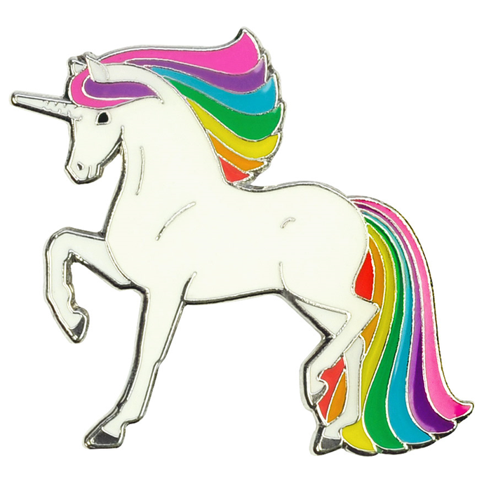 Pin de Unicornio Happy Ross Unicorn Lopetzki