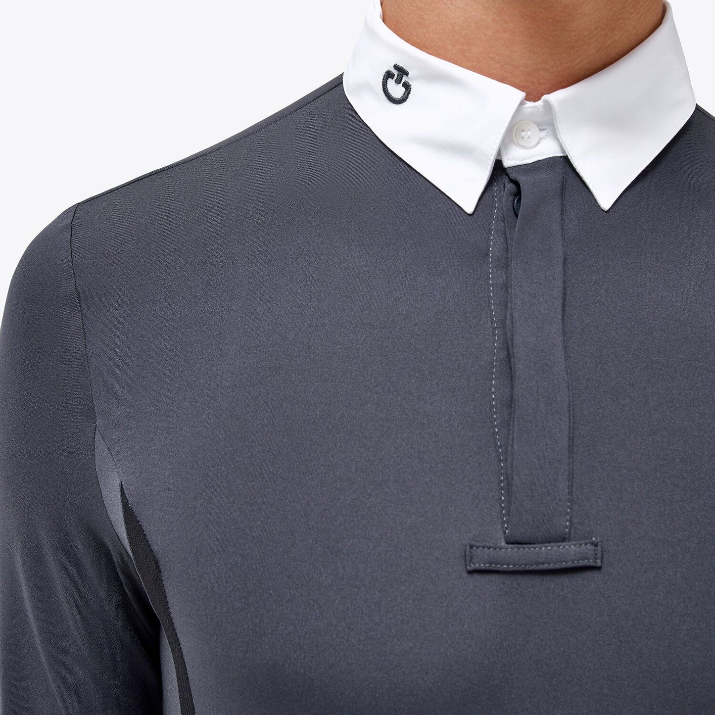 Playera Concurso Caballero Cavalleria Toscana Jersey Button Manga Corta