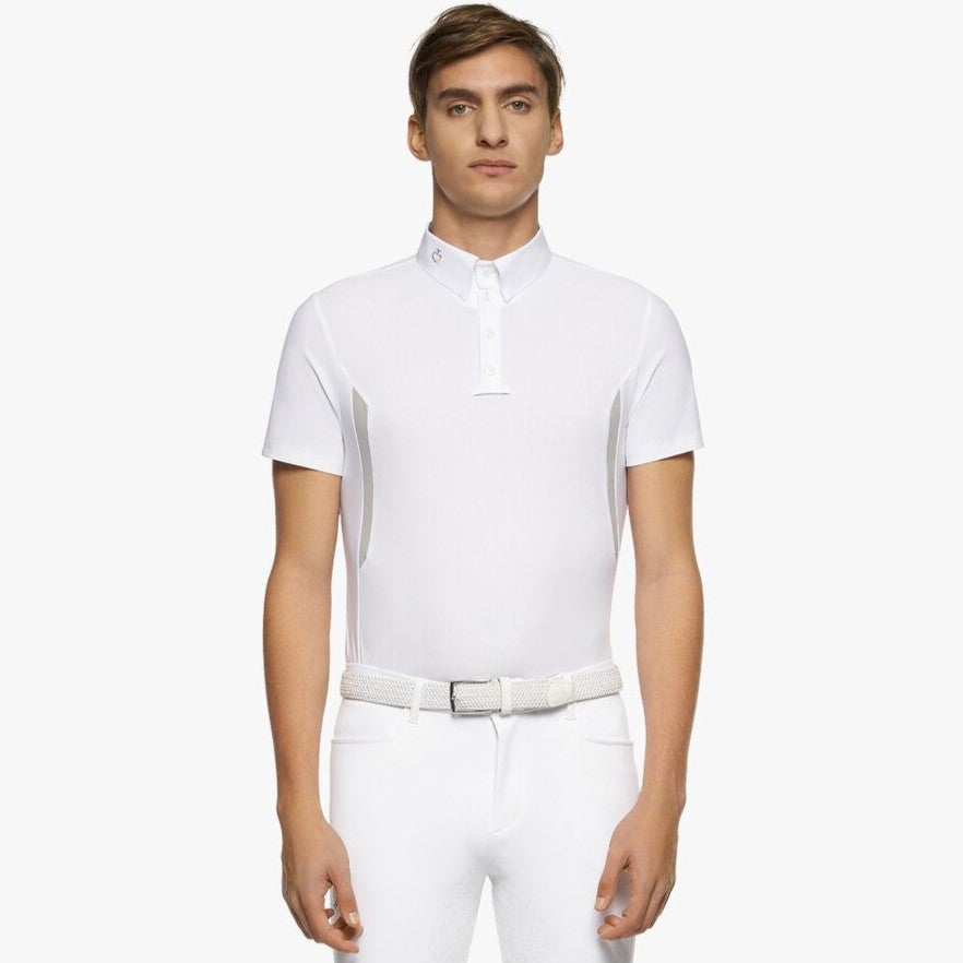Playera Concurso Caballero Cavalleria Toscana Jersey Button Manga Corta