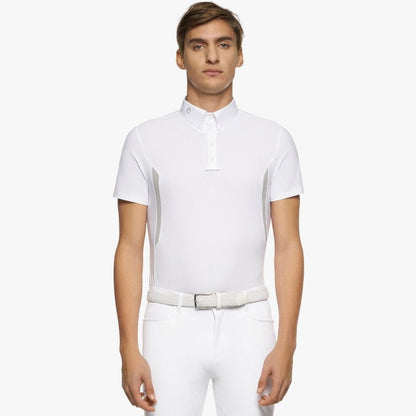 Playera Concurso Caballero Cavalleria Toscana Jersey Button Manga Corta