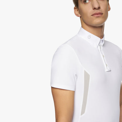Playera Concurso Caballero Cavalleria Toscana Jersey Button Manga Corta