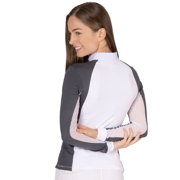 Playera Concurso Dama Fullsand Mangas de Color con Broches