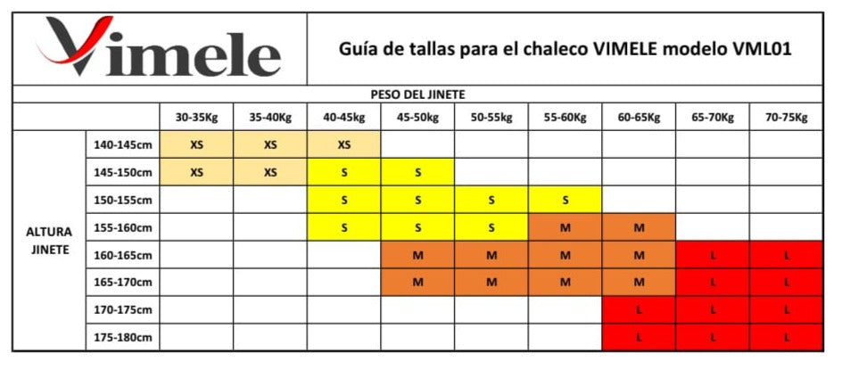 Chaleco Inflable Vimele VML01